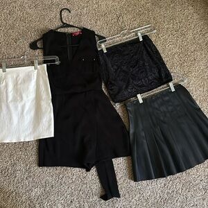 Skirt and romper bundle size small